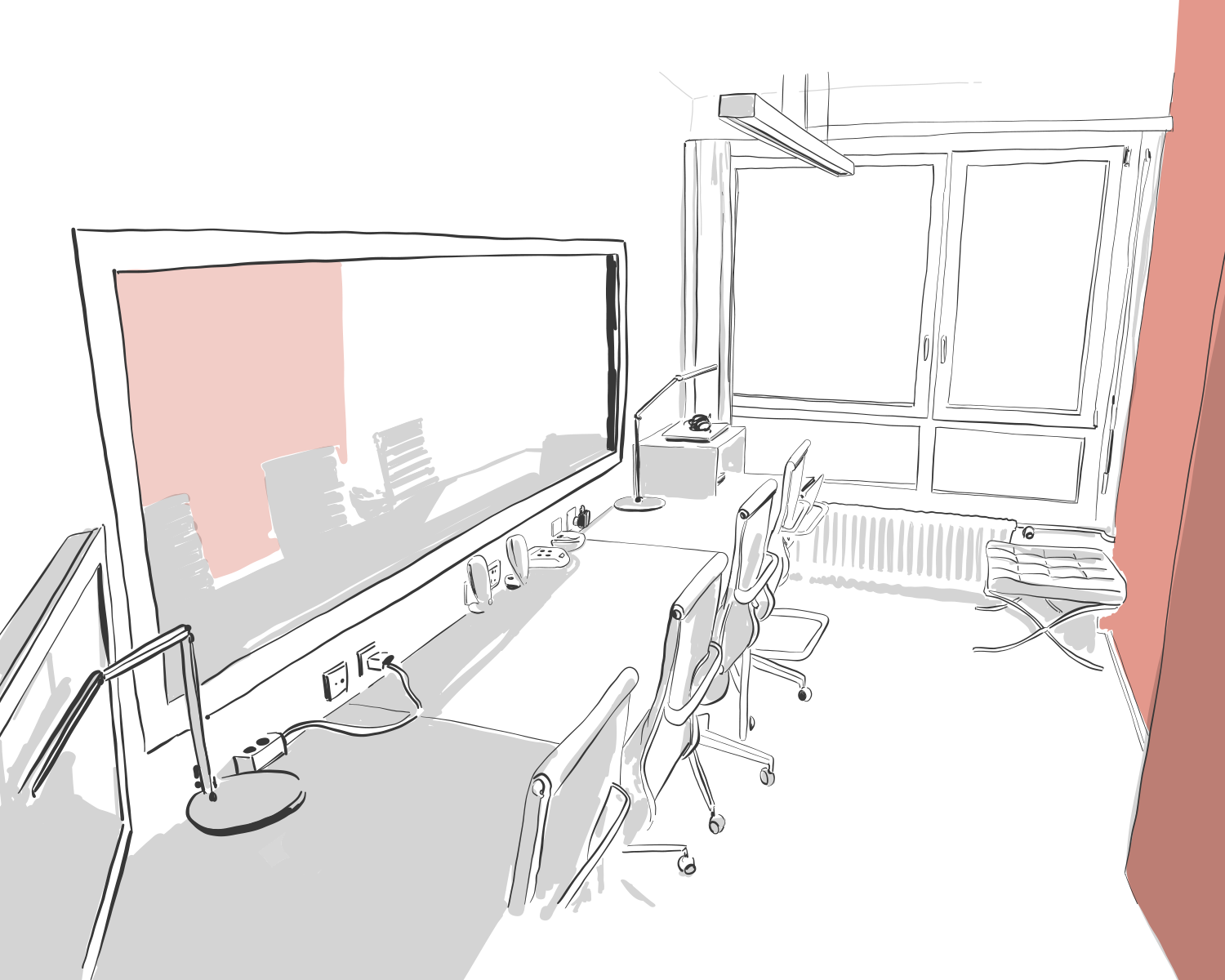 Salle d'observation