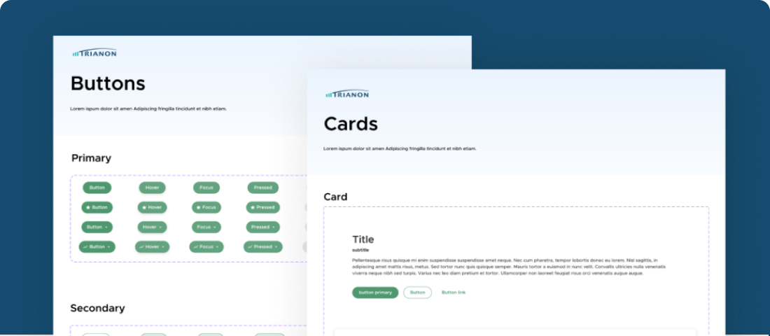 Création d'un Design System pour Trianon